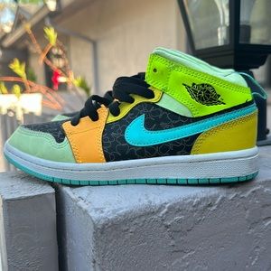 Colorful Jordans size 1.5